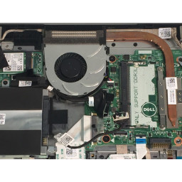 Dell Inspiron 13-7353 Замена вентилятора