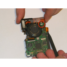 Замена вспышки Canon PowerShot SD 600 в сборе